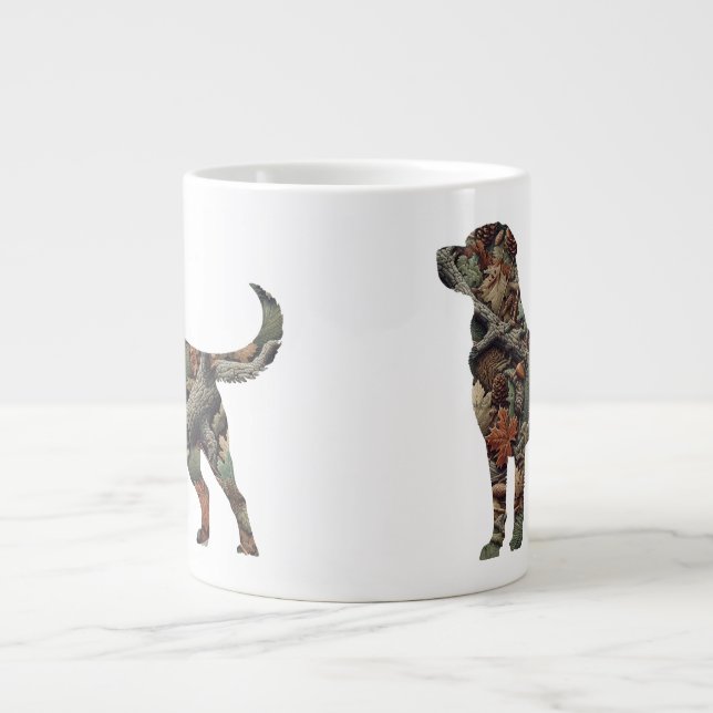 Labrador Retriever Jumbo Coffee Mug (Front)