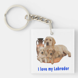 Labrador Retriever Key Ring