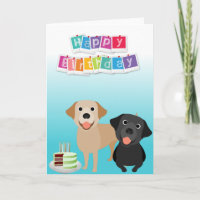 Labrador Retriever Lab dog Birthday cake