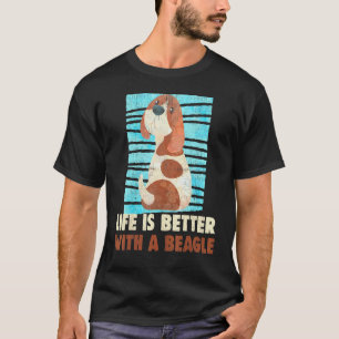 Labrador Retriever Life Is Better With Beagle Beag T-Shirt