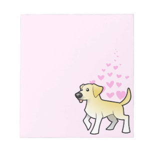 Labrador Retriever Love Notepad