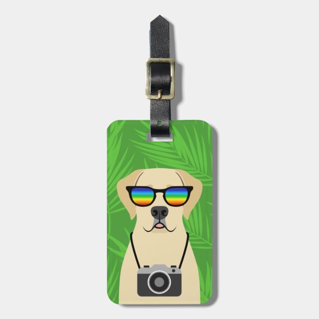 Labrador Retriever Luggage Tags (Front Vertical)