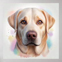 Labrador Retriever Magical Whimsical Art