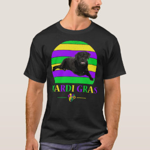 Labrador Retriever Mardi Gras Dog Animal T-Shirt