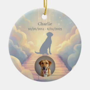 Labrador Retriever Memorial Ornament – Add Photo