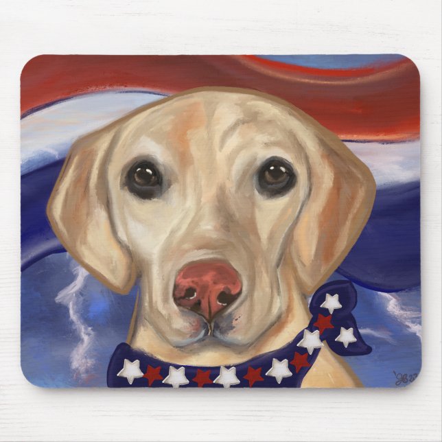 LABRADOR RETRIEVER            MOUSE PAD (Front)