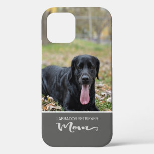 Labrador Retriever Mum Add Your Dog Photo Case-Mat iPhone 12 Case