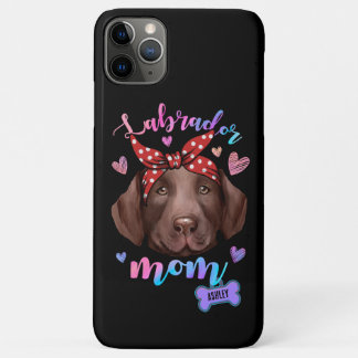 Labrador Retriever Mum Watercolor Dog Mum GIft iPhone 11 Pro Max Case