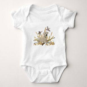 Labrador Retriever My Dog Hunts Baby Bodysuit
