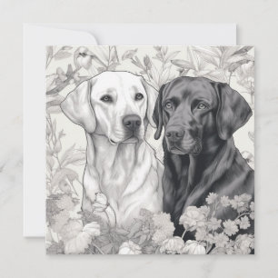 Labrador Retriever Note Card