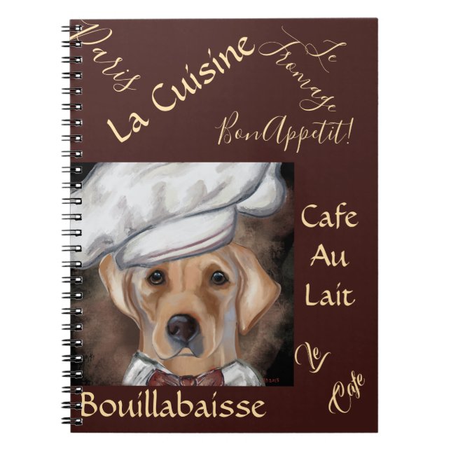 Labrador Retriever Notebook (Front)