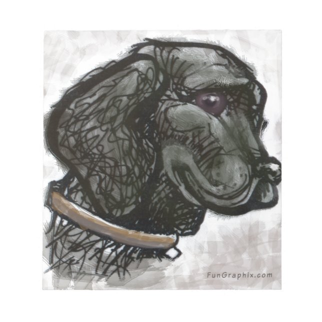 Labrador Retriever Notepad (Front)