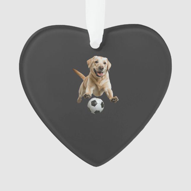 Labrador Retriever Ornament (Front)