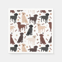 Labrador Retriever Paws and Bones