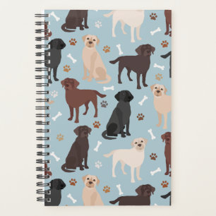 Labrador Retriever Paws and Bones Planner