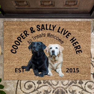 Labrador Retriever Personalised Dog Lover  Doormat