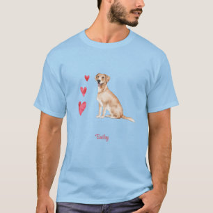 Labrador Retriever Personalised Dog T-Shirt