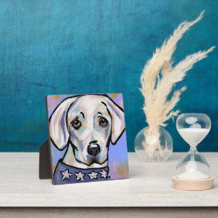 Labrador Retriever   Plaque