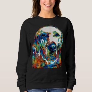 Labrador Retriever Play With Me By Sharon Cummings Sweatshirt