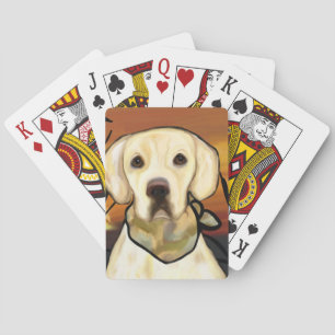 Labrador Retriever Playing Cards