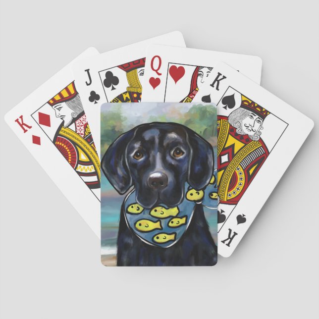 Labrador Retriever Playing Cards (Back)