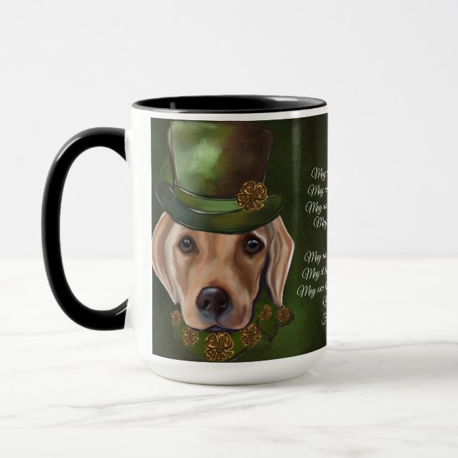 Labrador Retriever Poetry  Mug (Left)