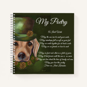 Labrador Retriever Poetry  Notebook