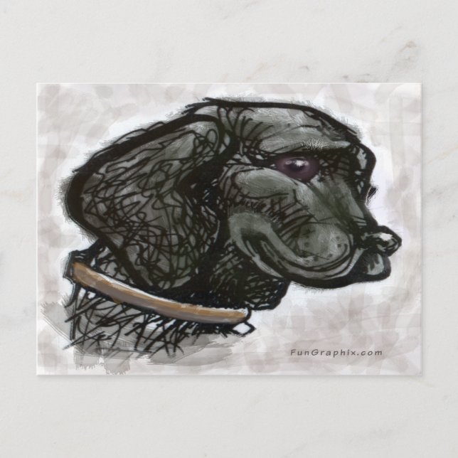 Labrador Retriever Postcard (Front)