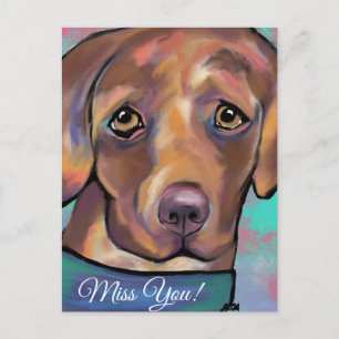 LABRADOR RETRIEVER            POSTCARD