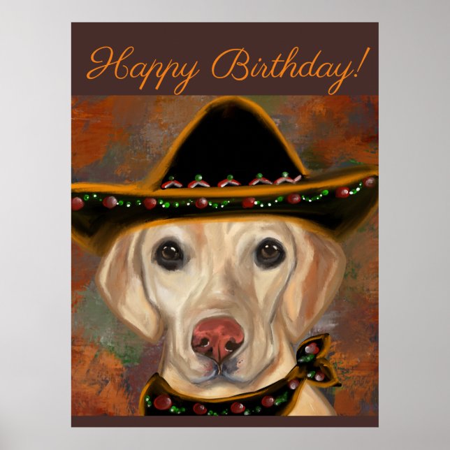 Labrador Retriever    Poster (Front)