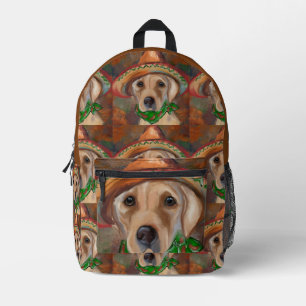 LABRADOR RETRIEVER PRINTED BACKPACK