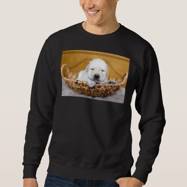 Labrador Retriever Puppy 136 Sweatshirt (Front)