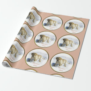Labrador Retriever Puppy Christmas Wrapping Paper