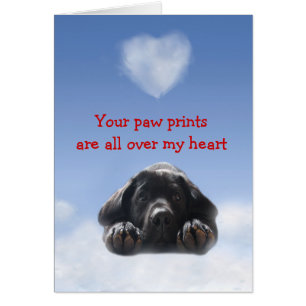 Labrador Retriever Puppy Love Card