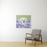 Labrador Retriever Puppy Painting Original Dog Art