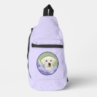 Labrador Retriever Puppy Painting Yellow Dog Art