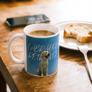 Labrador Retriever Retro Photo Dog Mum Gift Mug