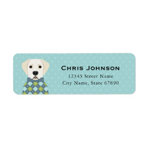 Labrador Retriever Return Address Labels