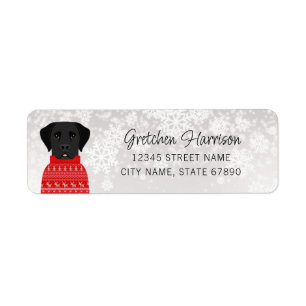 Labrador Retriever Return Address Labels