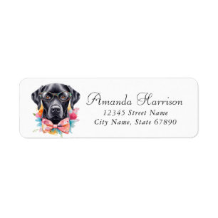 Labrador Retriever Return Address Labels