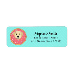 Labrador Retriever Return Address Labels