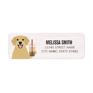 Labrador Retriever Return Address Labels