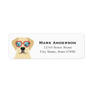Labrador Retriever Return Address Labels