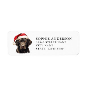 Labrador Retriever Return Address Labels