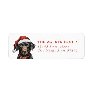 Labrador Retriever Return Address Labels