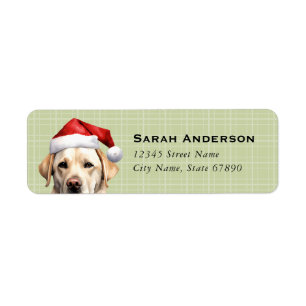 Labrador Retriever Return Address Labels