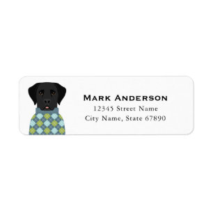 Labrador Retriever Return Address Labels