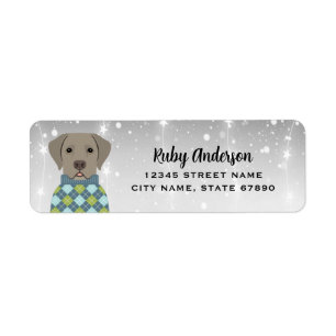 Labrador Retriever Return Address Labels