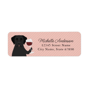Labrador Retriever Return Address Labels