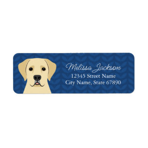 Labrador Retriever Return Address Labels